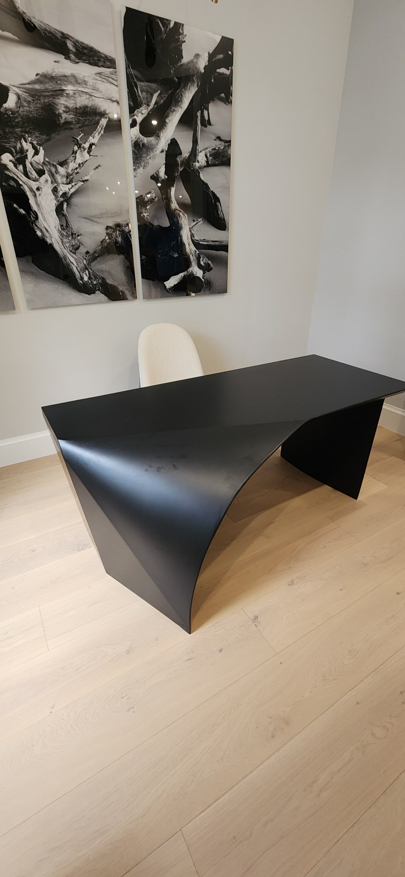 Concrete desk